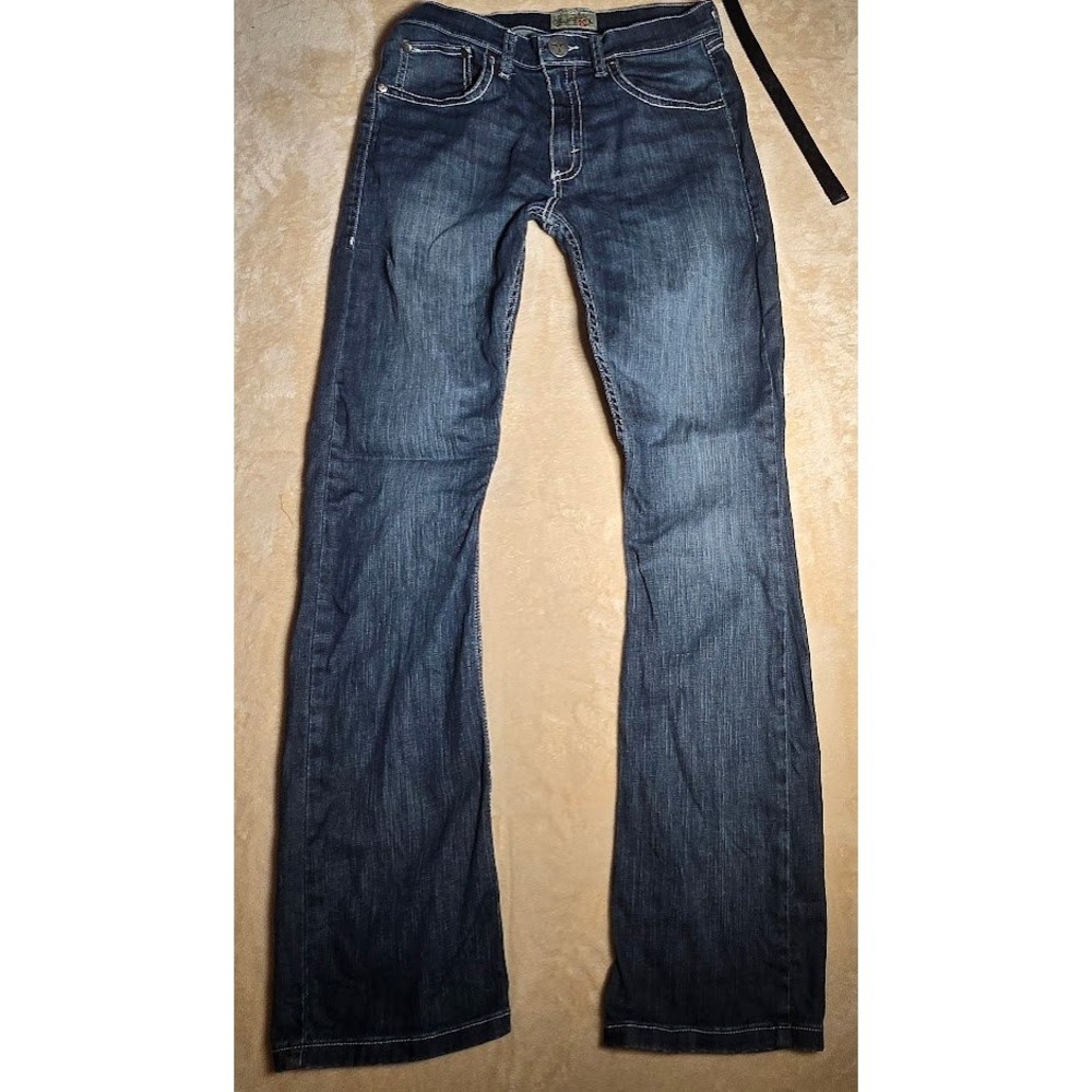 Wrangler 20X Competition Mens Dark Wash Bootcut Western Jeans 31x34 1362